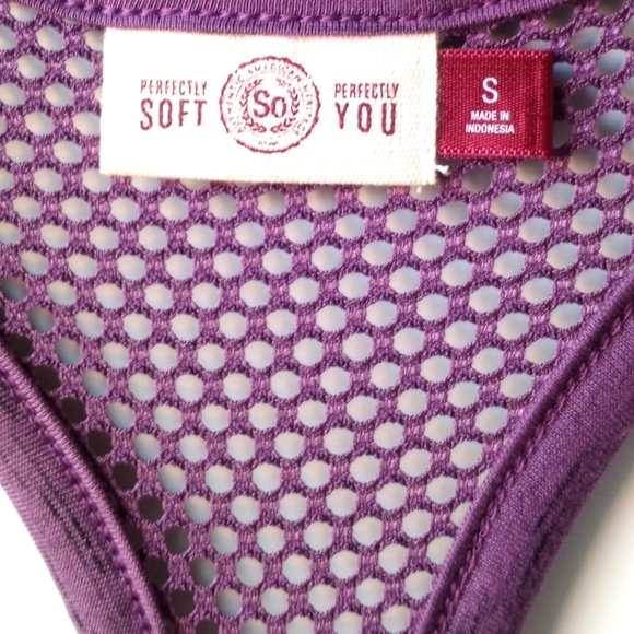 💜S.O. Purple tank top💜 - Picture 6 of 6
